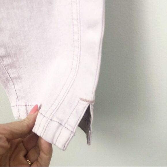 ANTHROPOLOGIE | PILCRO Light Purple Stet Jeans Women’s Size 26 (2) - Picture 5 of 11